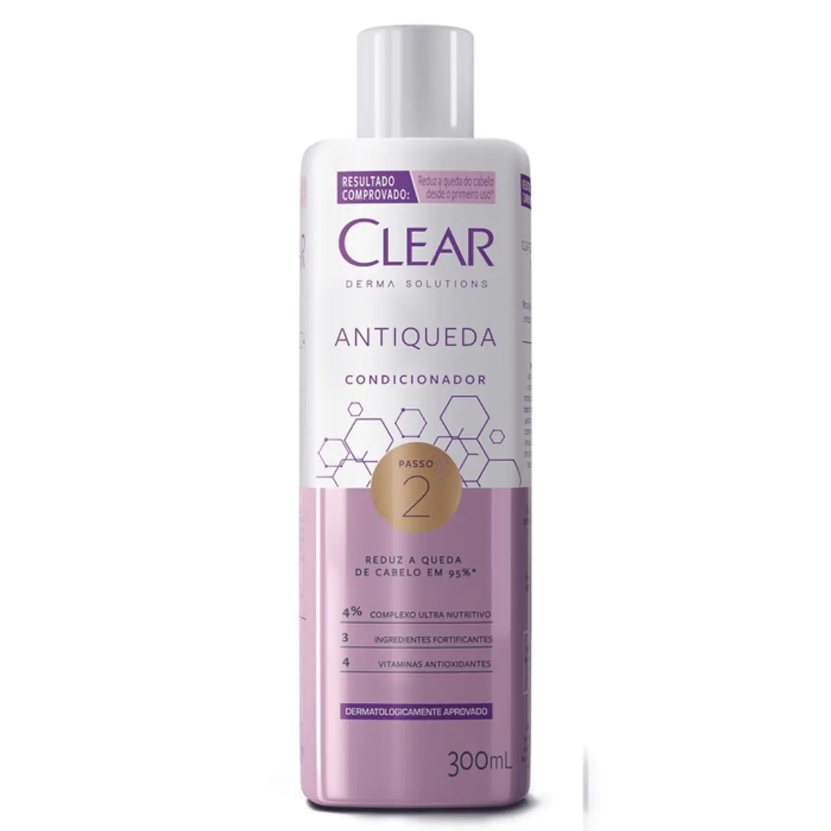 Condicionador Antiqueda Clear Derma Solutions Caixa 300ml
