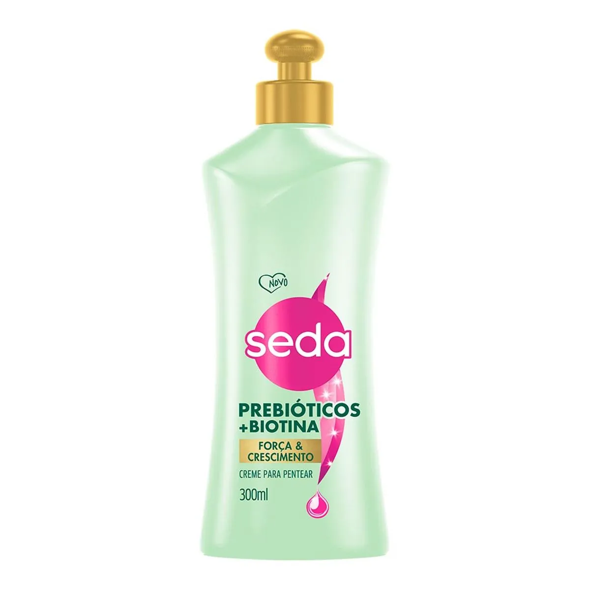 Creme para Pentear Seda Prebióticos + Biotina Frasco 300ml