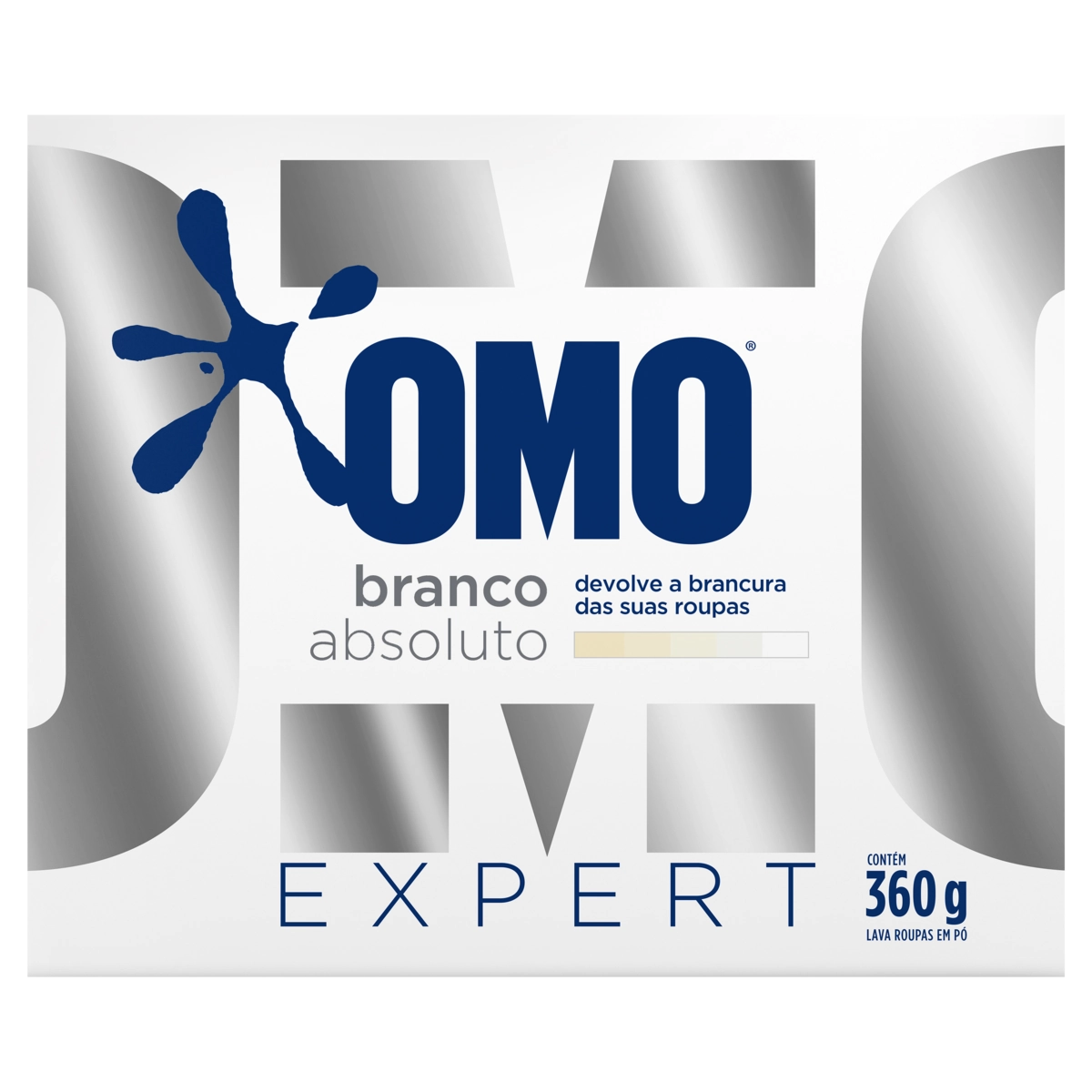 Lava Roupas Pó Roupas Brancas Omo Expert Caixa 360g