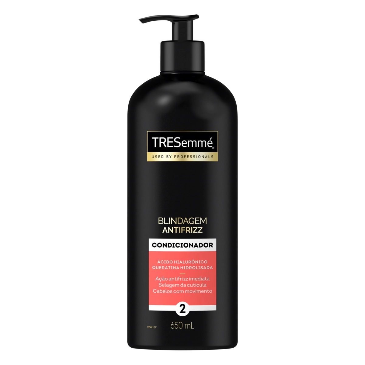 Condicionador Tresemmé Blindagem Antifrizz Frasco 650ml