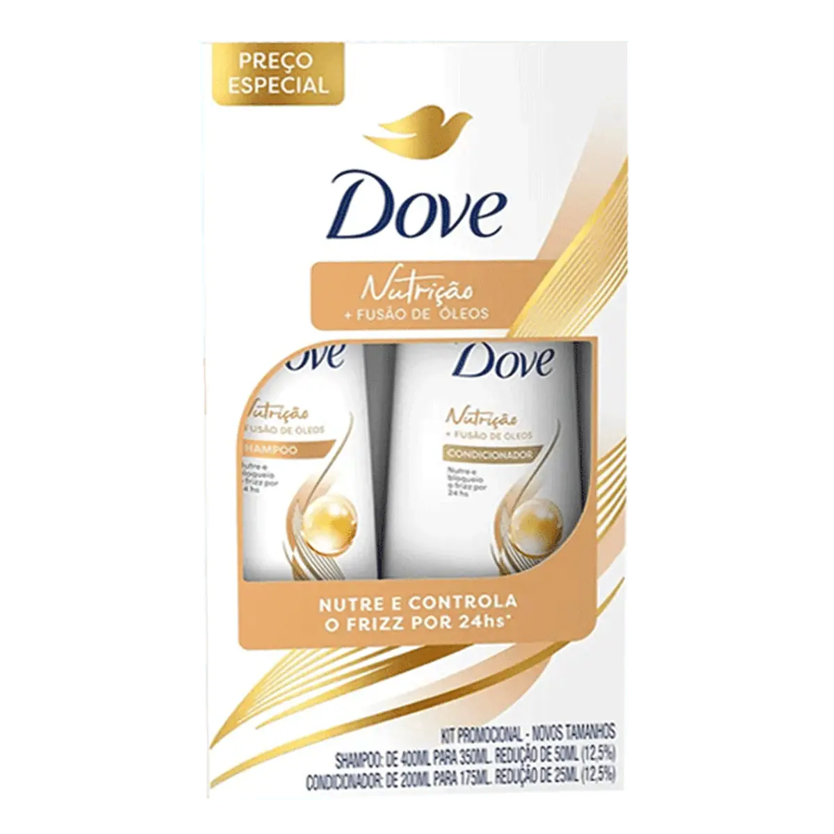 Sh/cond Nutrição Dove 370/175ml