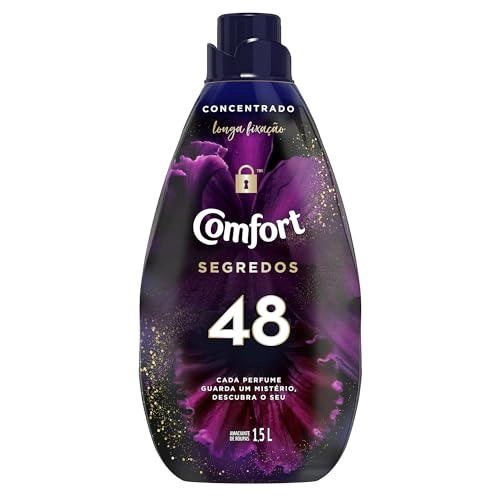 Amaciante De Roupa Concentrado 48 Comfort Segredos Frasco 1,5l