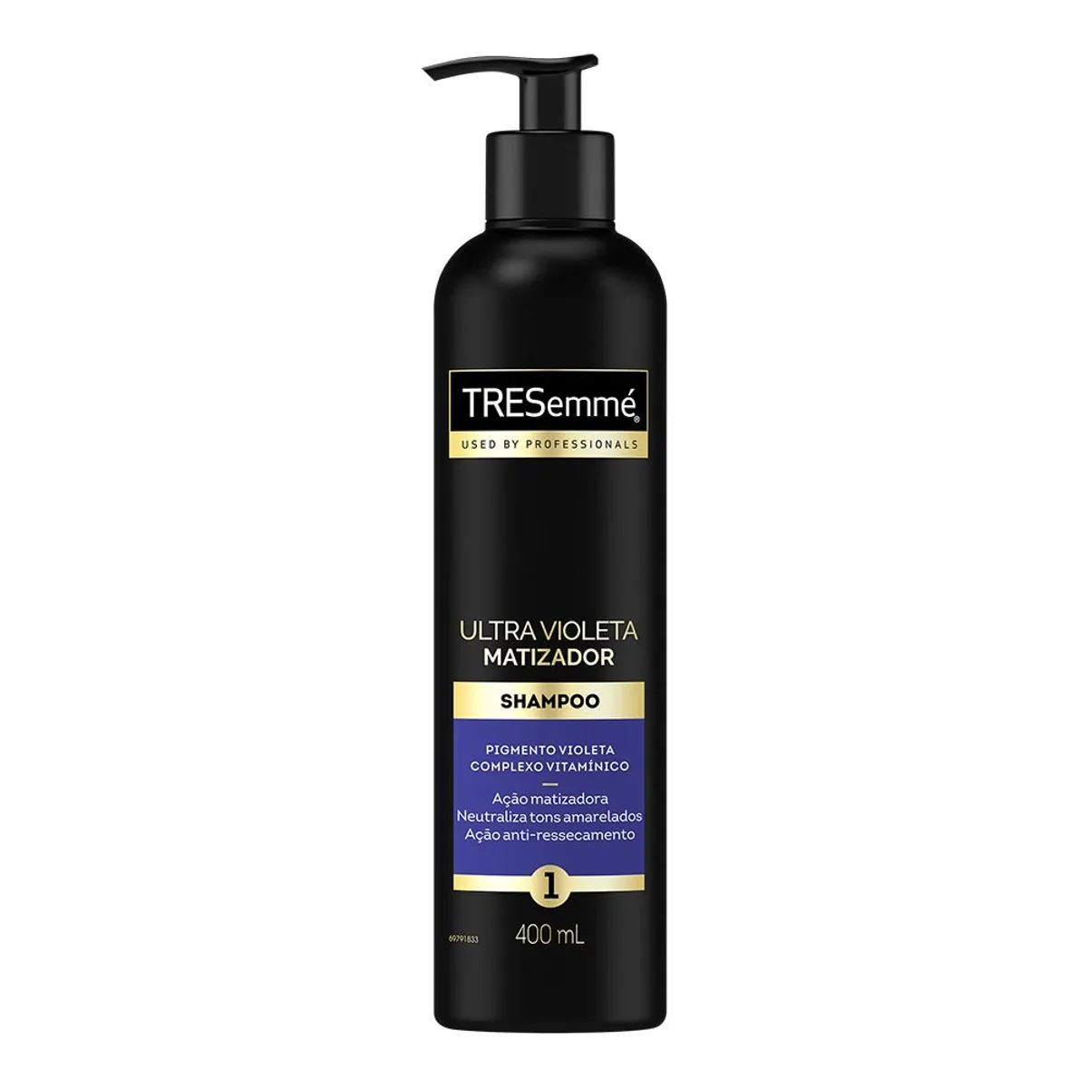 Shampoo Matizador Tresemmé Ultra Violeta Frasco 400ml