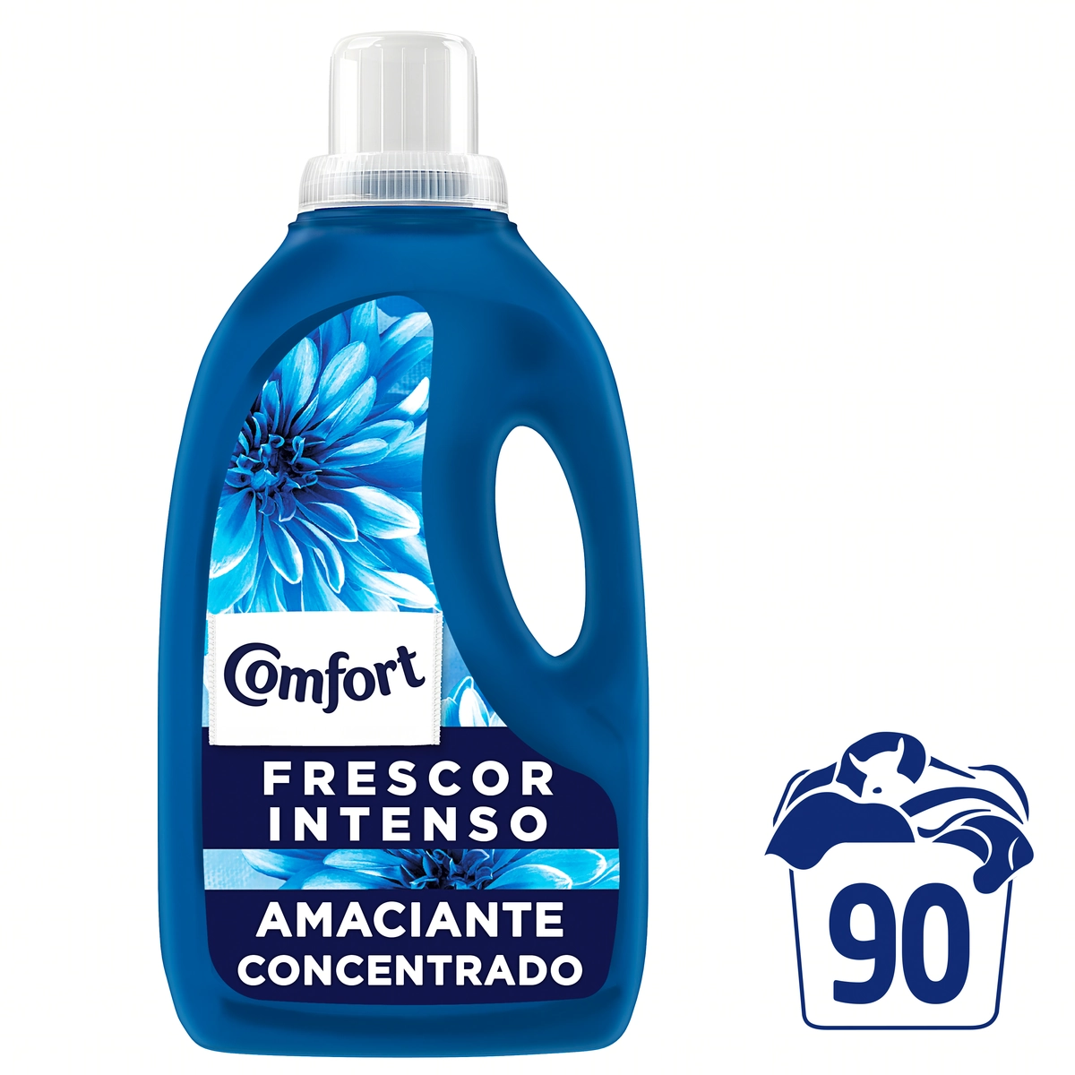 Amaciante De Roupa Concentrado Frescor Intenso Comfort Frasco 1,8l Embalagem Econômica