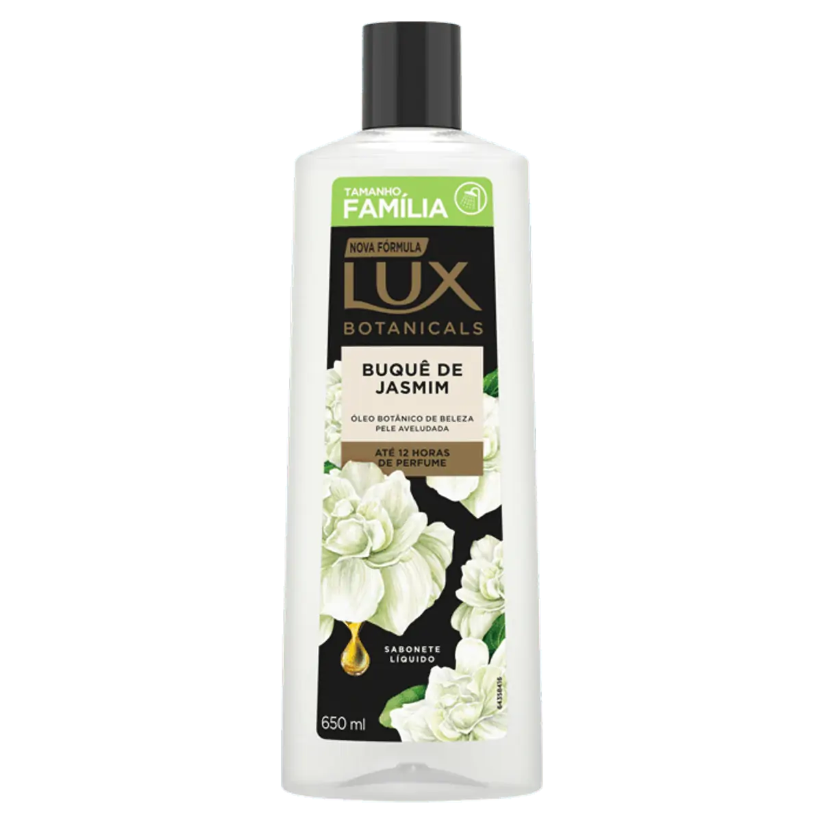 Sabonete Líquido Buquê De Jasmim Lux Botanicals Frasco 650ml Tamanho Família