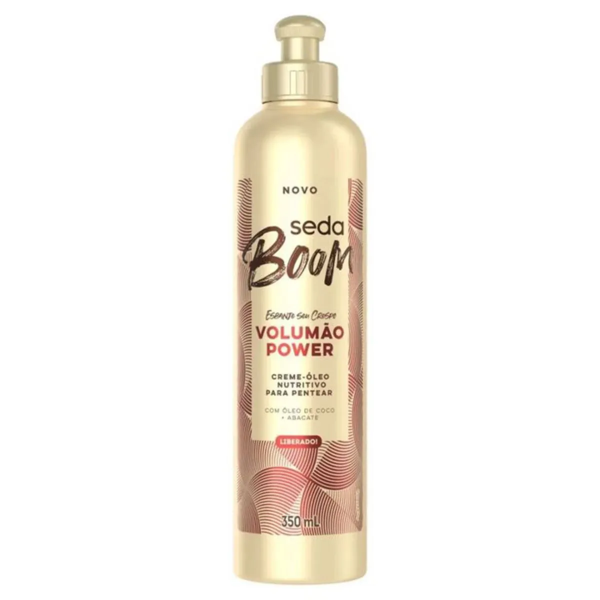 Creme Para Pentear Seda Boom Volumão Power Frasco 350ml