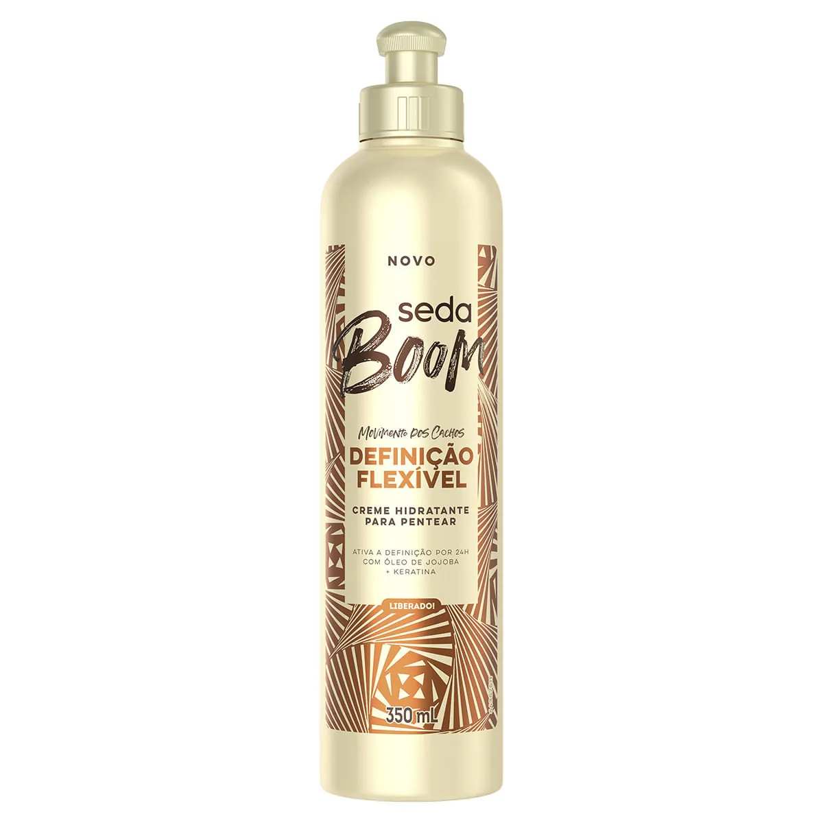 Creme Para Pentear Seda Boom Definição Flexível Frasco 350ml