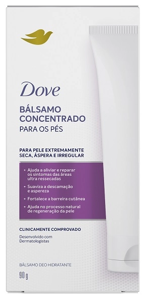 Bálsamo Concentrado Para Os Pés Dove Caixa 90g