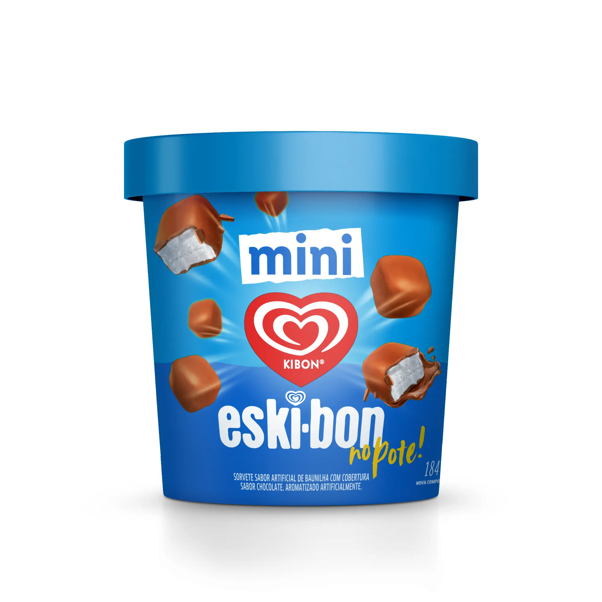 Kibon Mini Eski Bon No Pote 24 Bombons