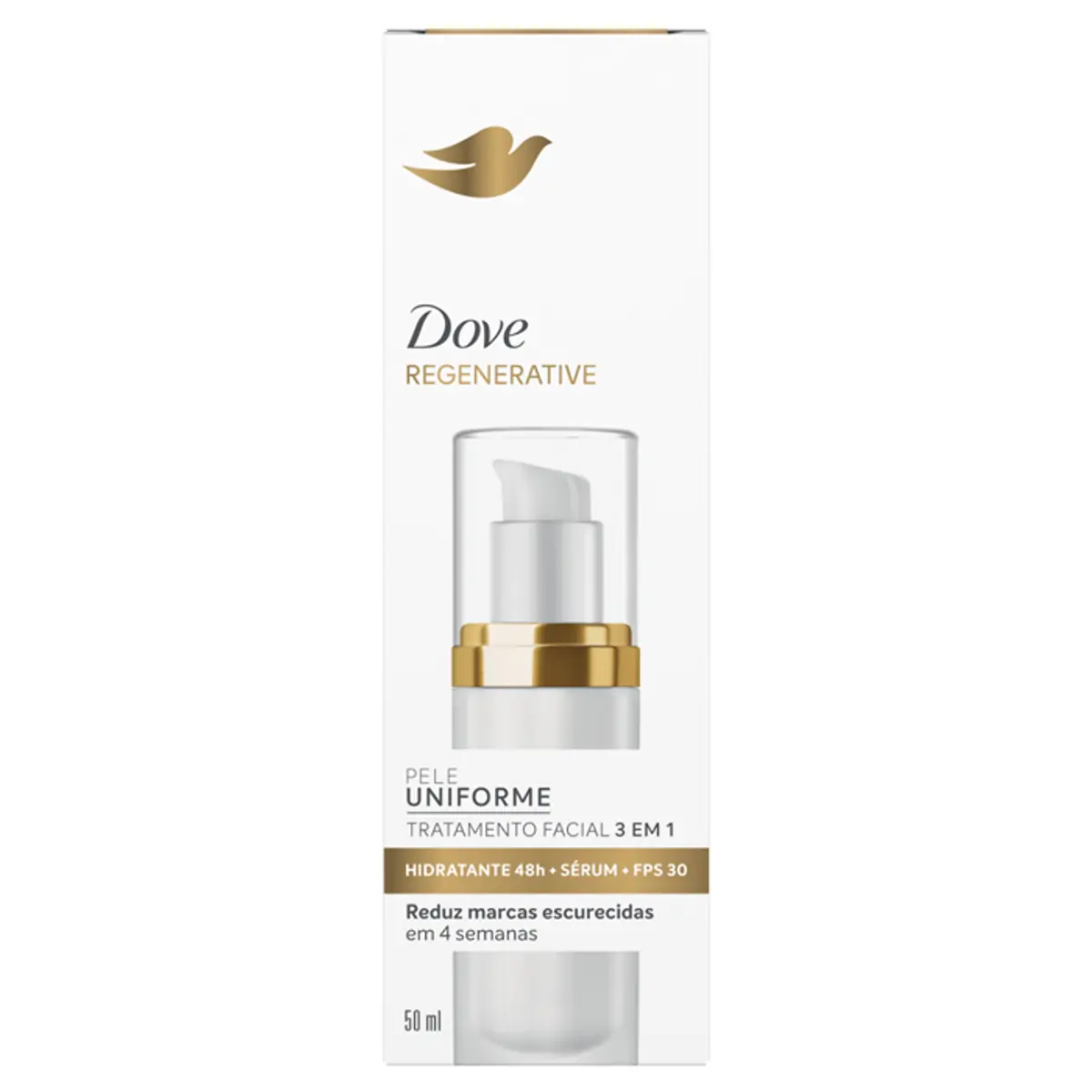 Sérum Fps 30 Dove Regenerative Caixa 50ml Pump