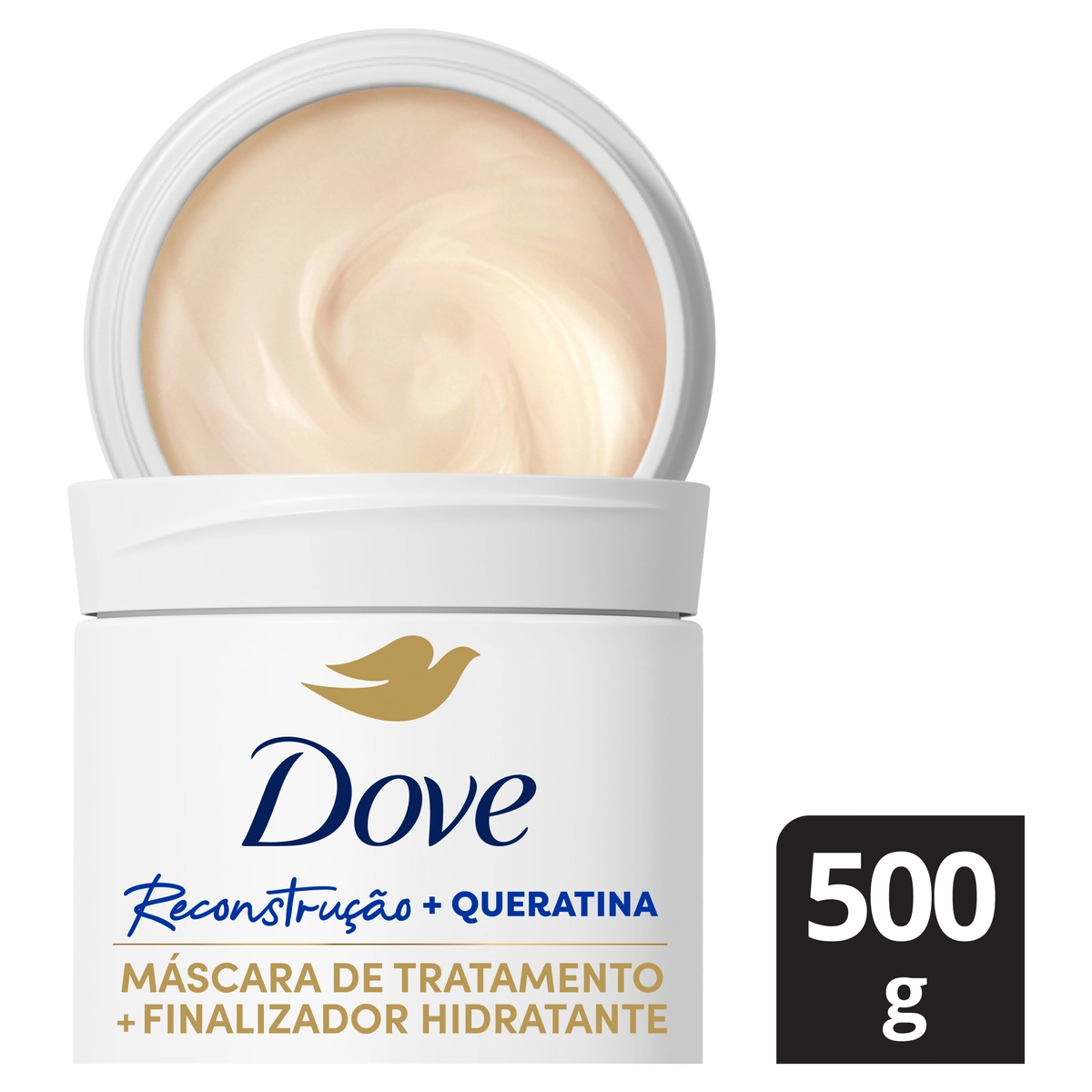 Máscara De Tratamento Reconstrução Dove Pote 500g