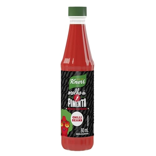 Molho De Pimenta Knorr Frasco 60ml Edição Especial Chilli Beans