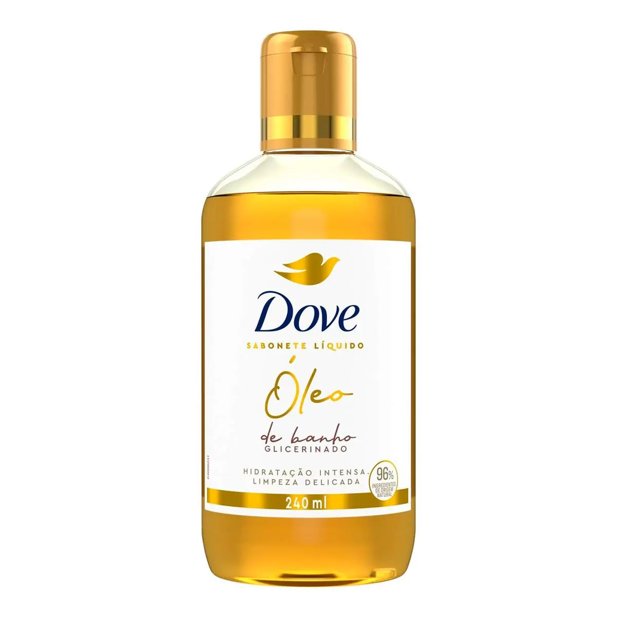 óleo De Banho De Glicerina Dove Squeeze 240ml