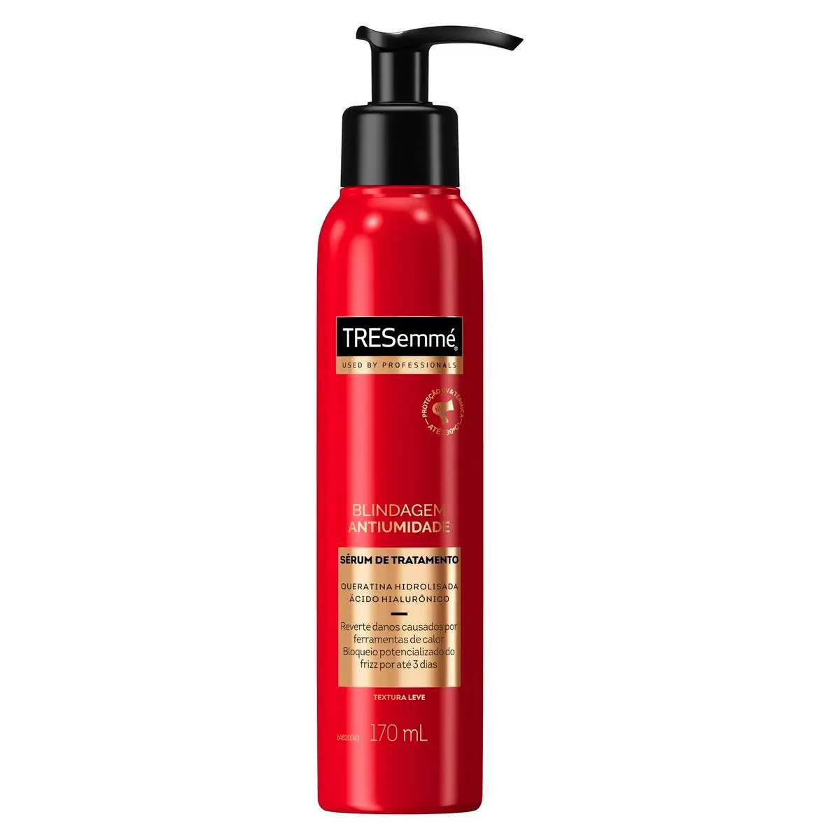 Sérum De Tratamento Tresemmé Blindagem Antiumidade Frasco 170ml Pump