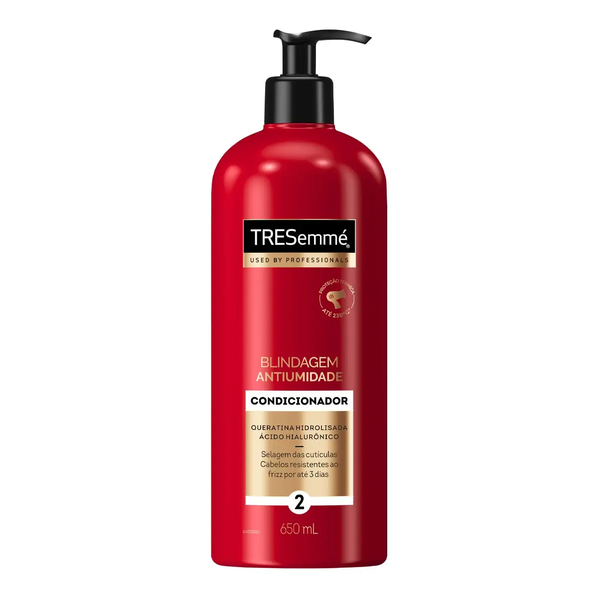 Condicionador Tresemmé Blindagem Antiumidade Frasco 650ml Pump
