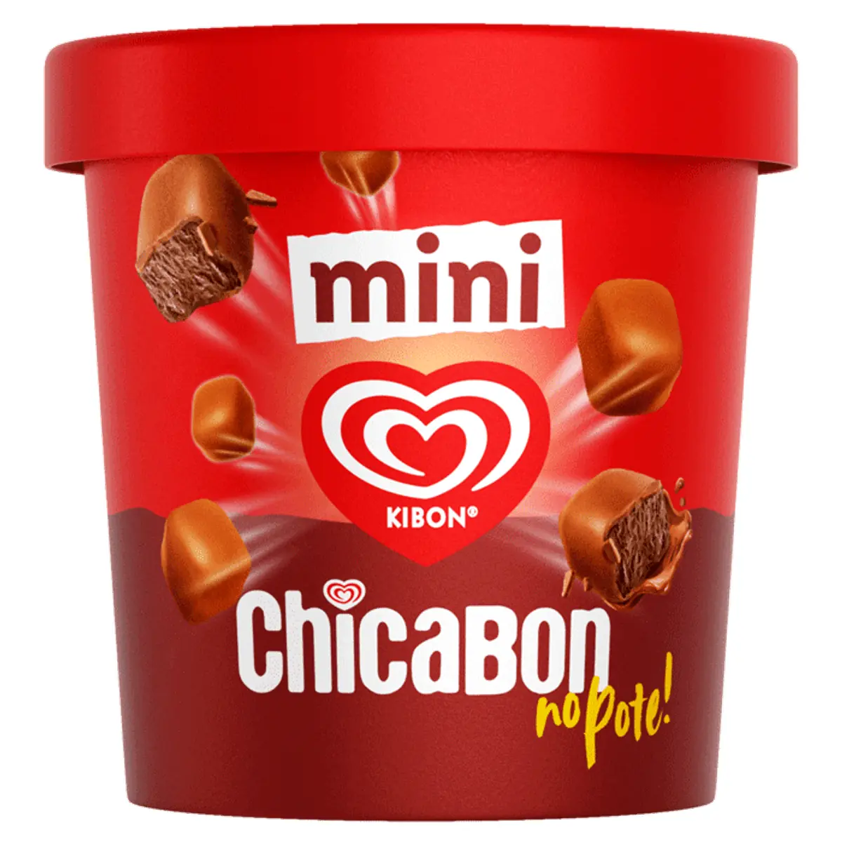 Mini Sorvete Kibon Chicabon Pote 184g