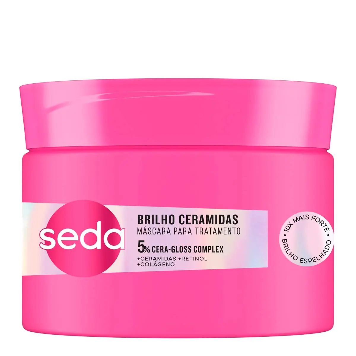 Máscara De Tratamento Seda Brilho Ceramidas Pote 300g