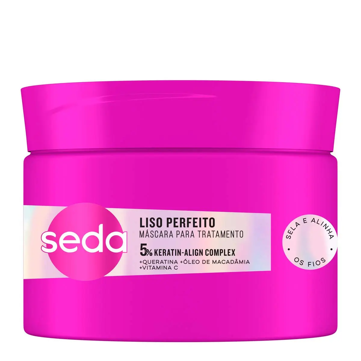 Máscara De Tratamento Seda Liso Perfeito Pote 300g