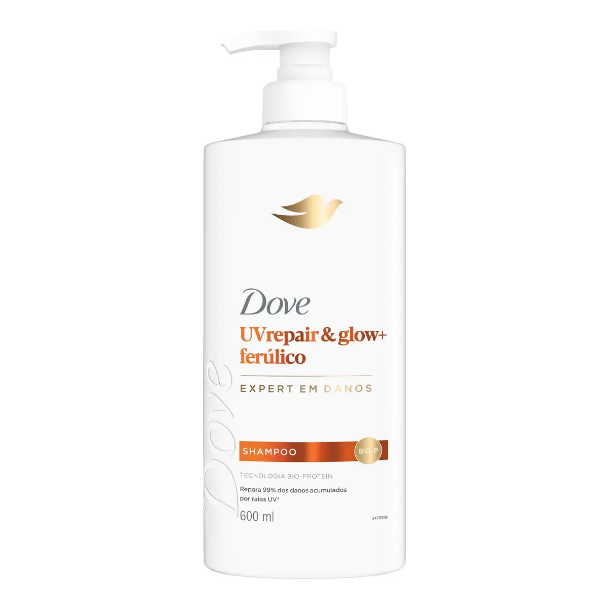 Sh Dove 600ml Uv Repair Glow Ferulico