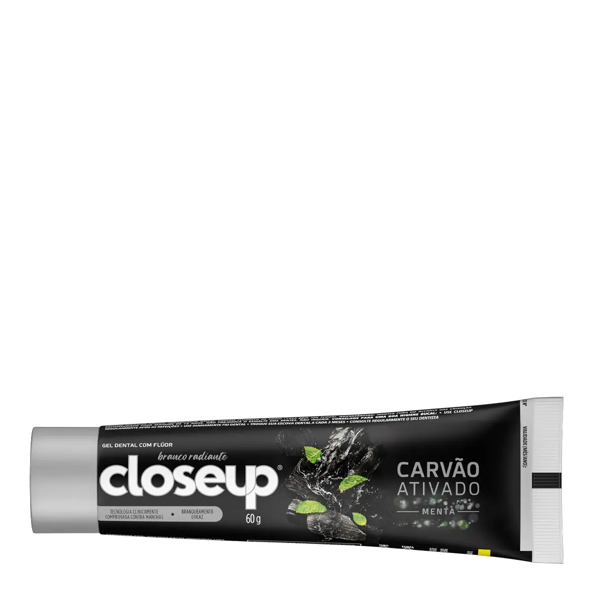 Gel Dental Closeup 60g C/fluor Carvao Ativado Menta