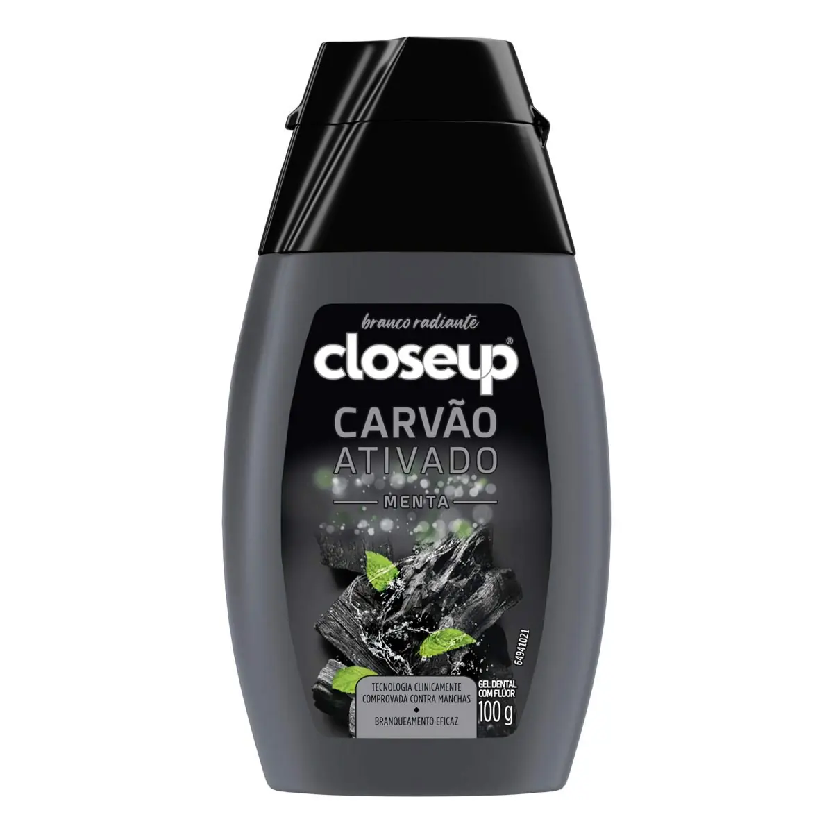 Gel Dental Closeup 100g C/fluor Carvao Ativado Menta