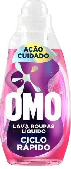 Lava Roupas Omo 1,4l Rapido Acao Cuidado