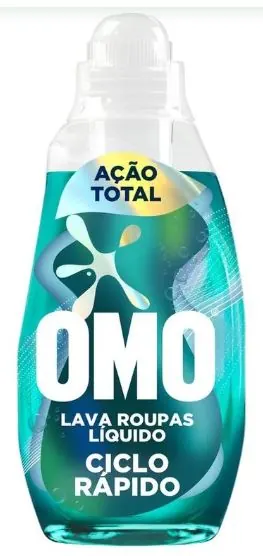 Lava Roupas Liq Omo Ciclo Rapido Acao Total 1,4l
