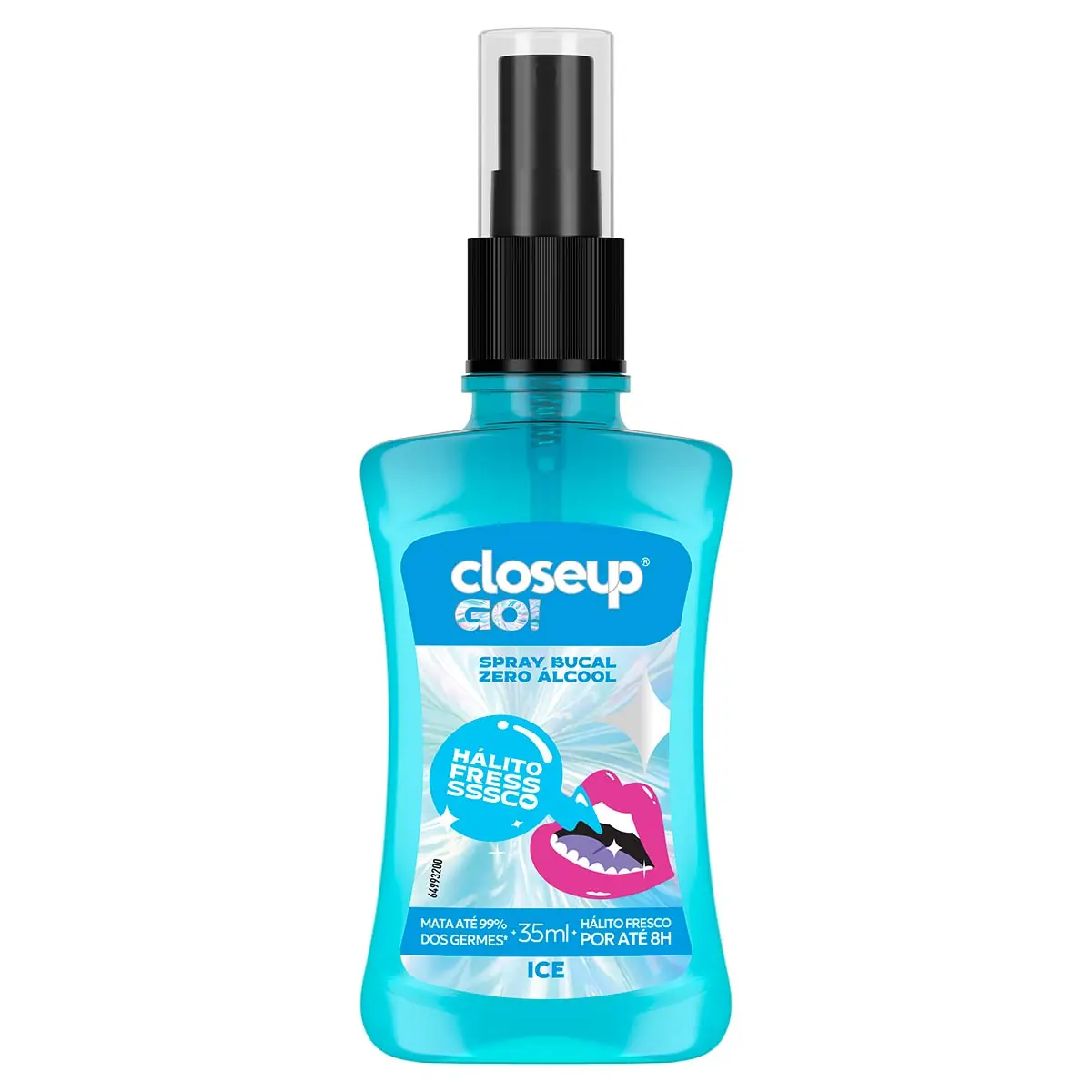 Enx.bucal Spray Closeup Go Ice Zero Alcool 35ml