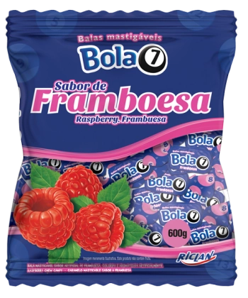 Bala Bola 7 Framboesa