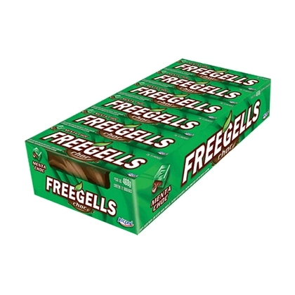 Drops Freegells Chocolate Menta 12unidade