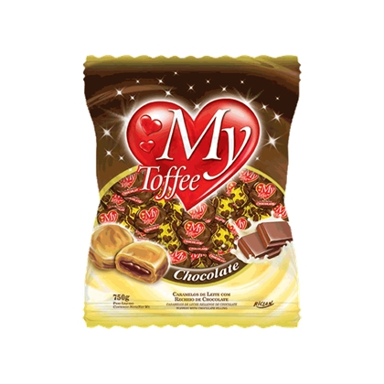 Caramelo My Toffee Leite Com Chocolate