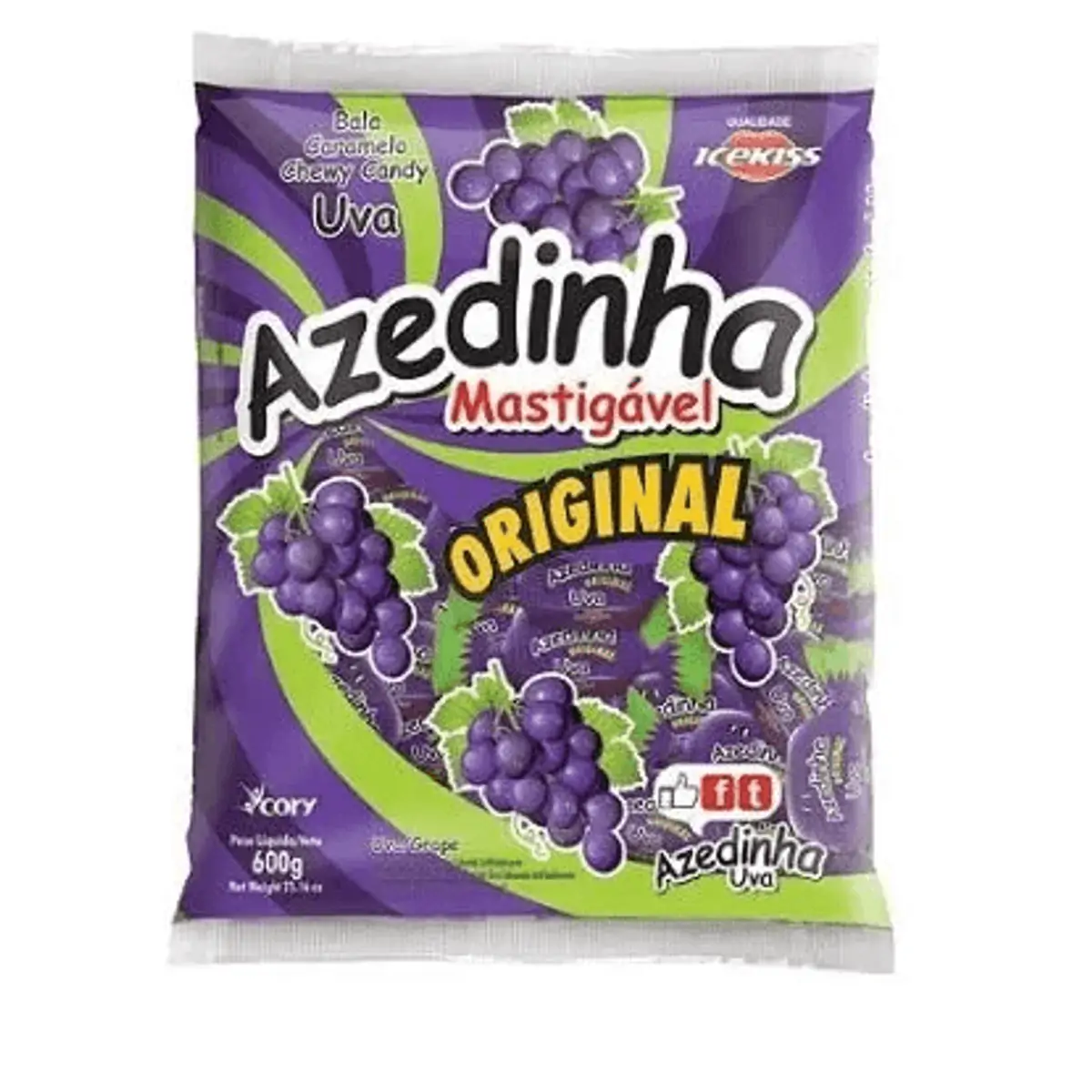 Bala Freegells Mast.azedinho Uva