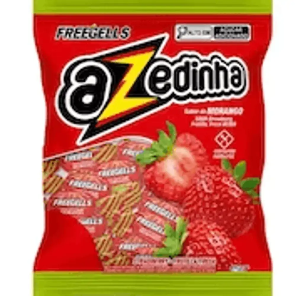 Bala Freegells Azedinha Morango