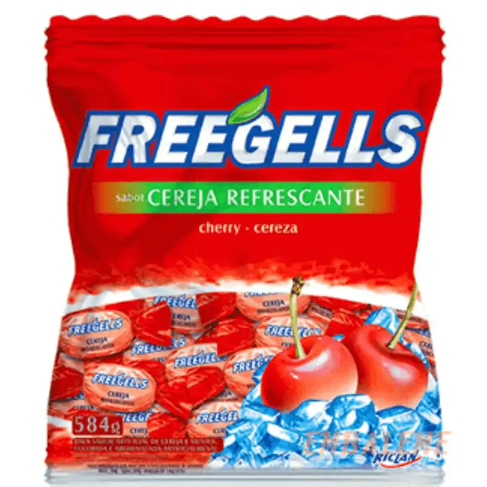 Bala Freegells Cereja