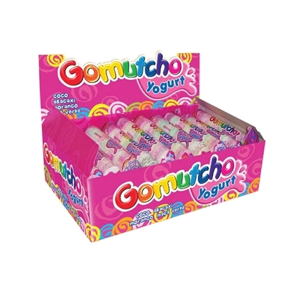 Bala Gomutcho Riclan Yogurt Frutas Sortidas Tubo 30unidade