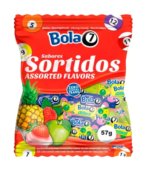 Bala Bola Sete 100g