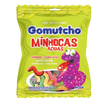 Balas Gomutcho Minhocas Acida