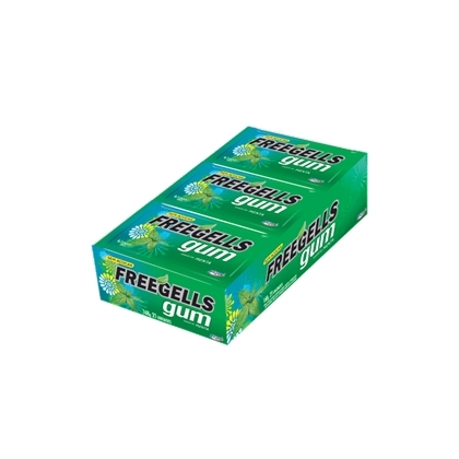 Chicle Freegells Gum Zero Menta 21unidade