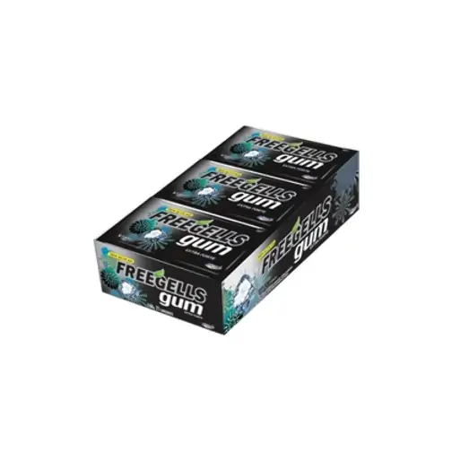 Chicle Freegells Gum Zero Extra Forte 21unidade