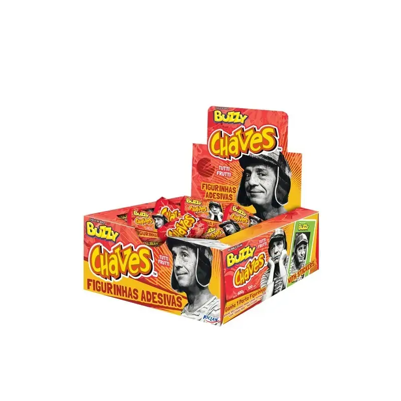 Chicle Buzzy Chaves C/100 T.frutti