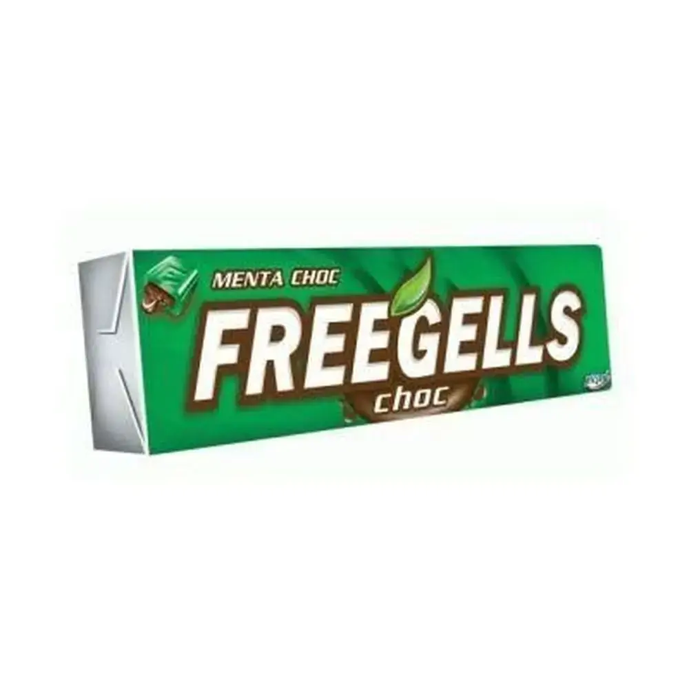 Drops Freegells Choc/menta C.g.r