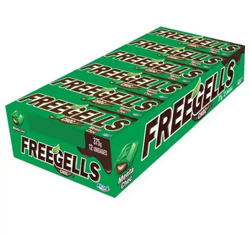 Drops Freegells 12un Rech Menta