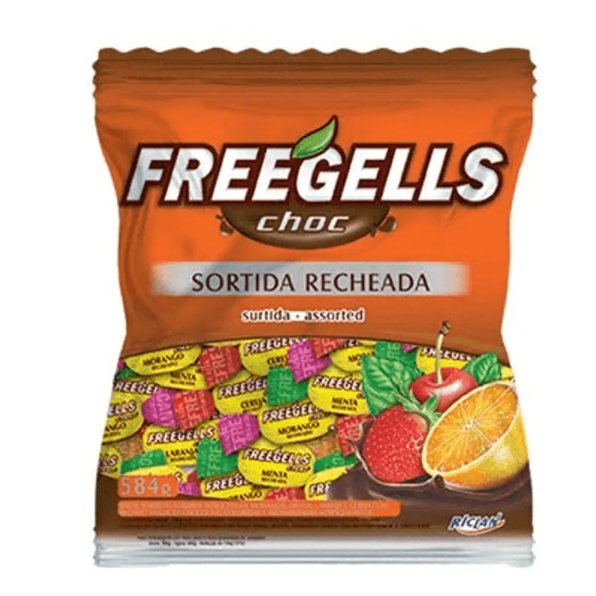 Bala Mix Sabores 584g Freegells