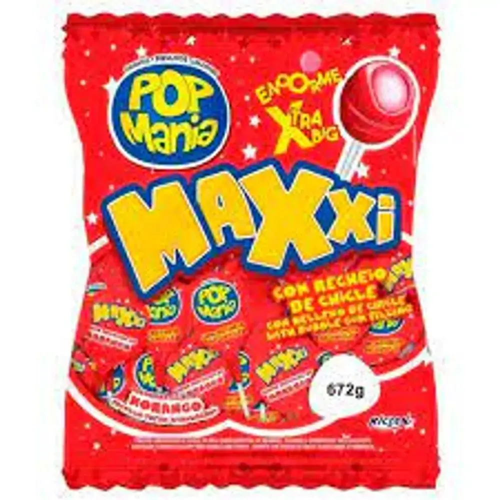 Pirulito Popmania Maxxi Morang