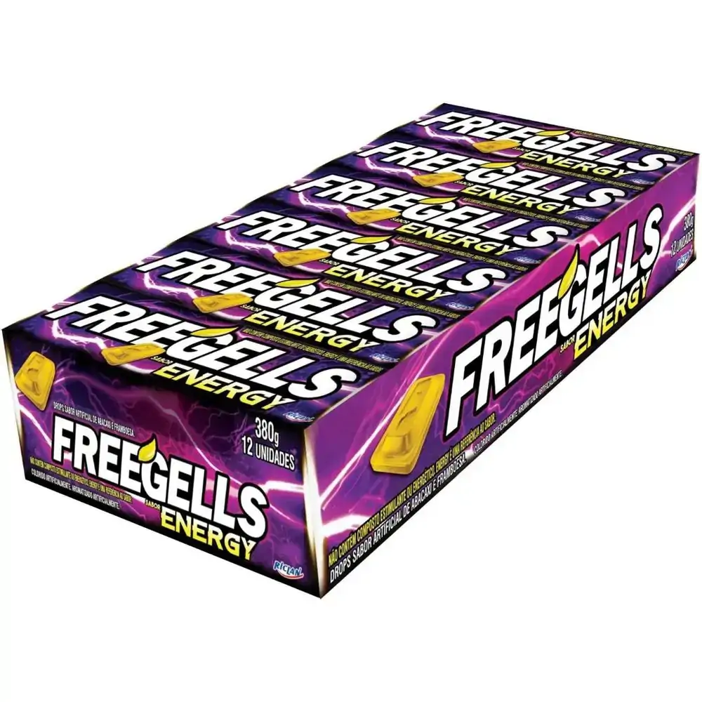Drops Freegells 12un Energy