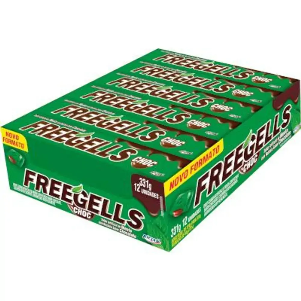 Drops Freegells 12un Rech Menta