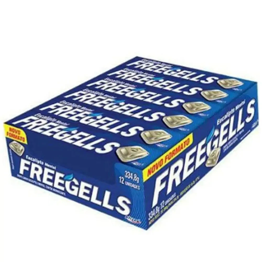 Drops Freegells C/12 Eucalipto