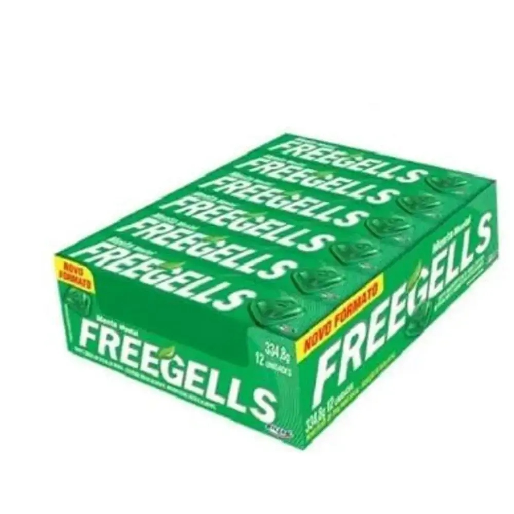 Drops Freegells C/12 Menta