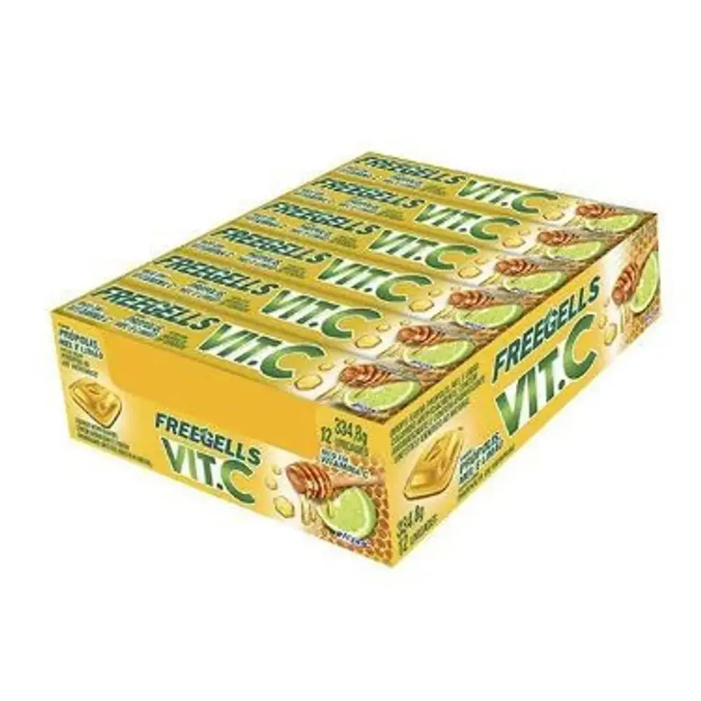 Drops Freegels Mel Propolis Limao 12 Unids