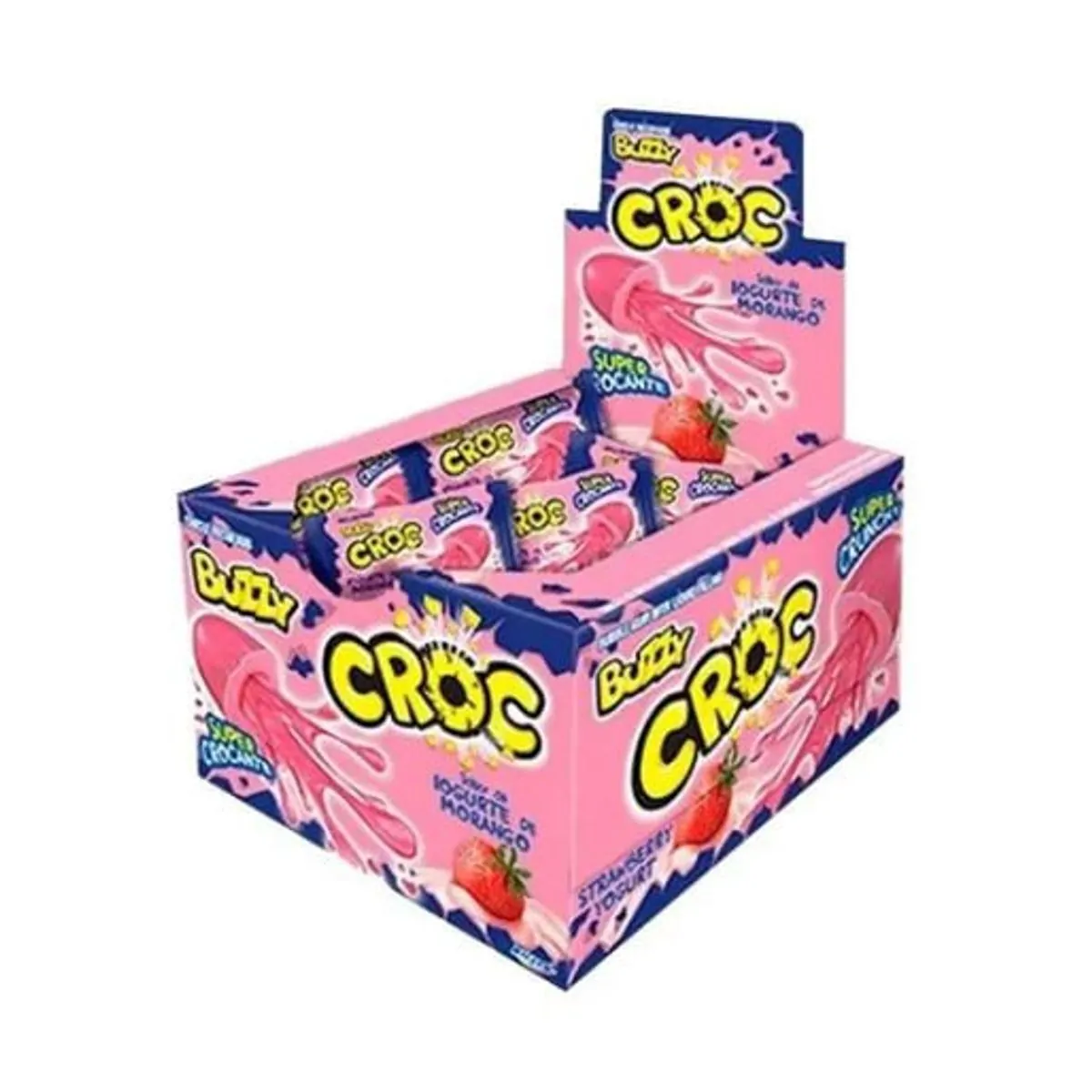 Chicle Buzzy Croc Iog/mor C/40